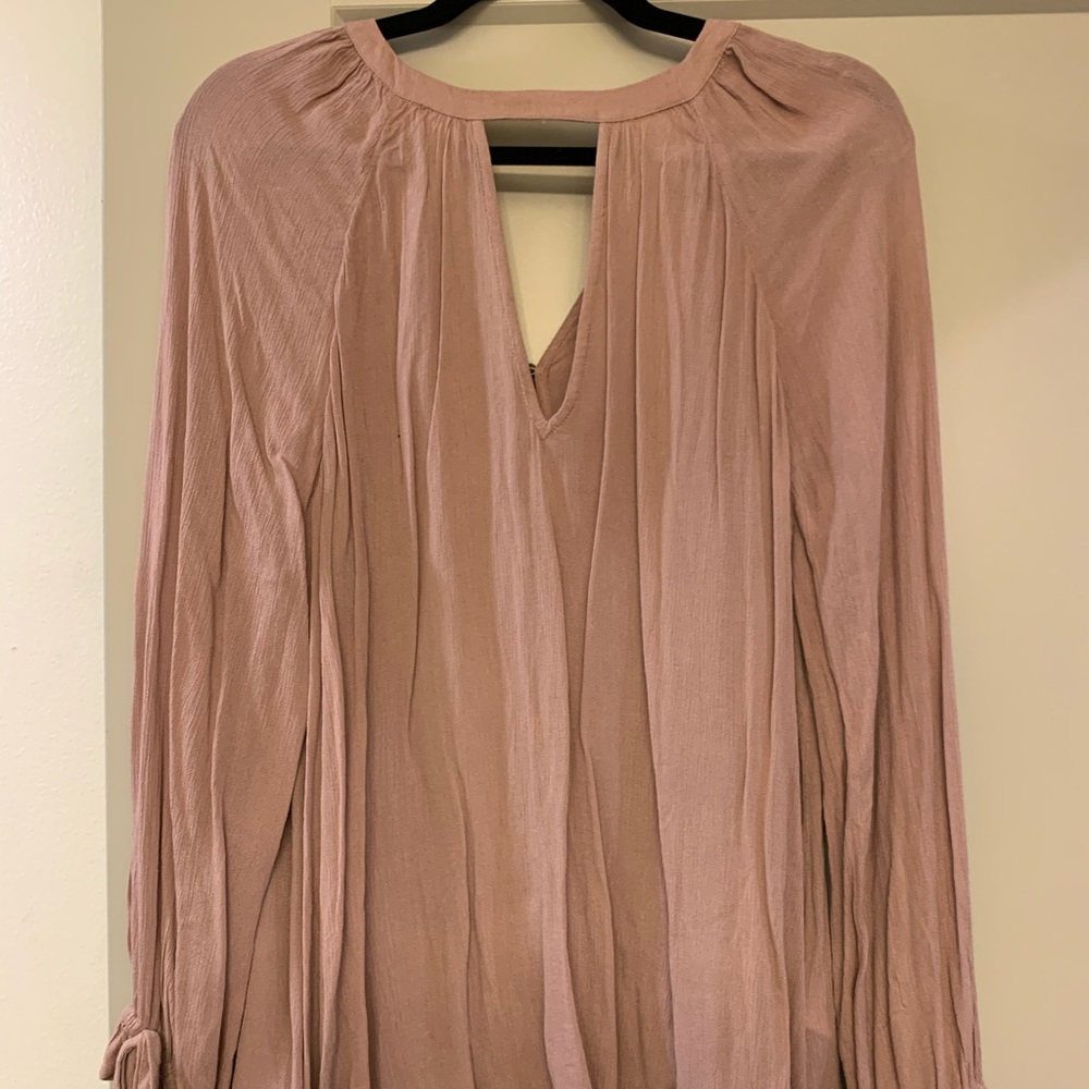 pink dress top